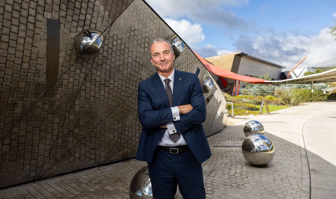 National Museum director Mathew Trinca is set to stand down. Picture by Gary Ramage