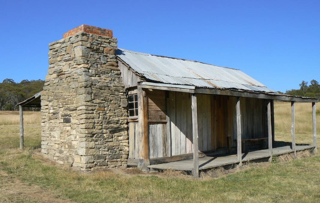 Brayshaws Hut was built in 1903 and saw major conservation works in the 1990s. Picture: Matthew Higgins