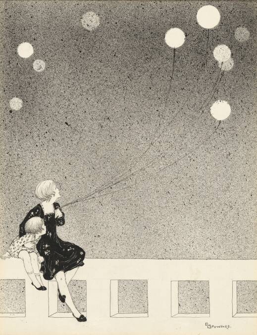 Ethel Spowers, Balloons, c. 1920. 