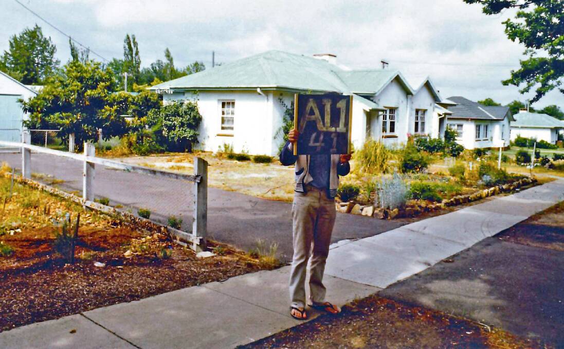 Examples of photos taken in Ainslie for the 1982 front fence survey. Picture: ArchivesACT