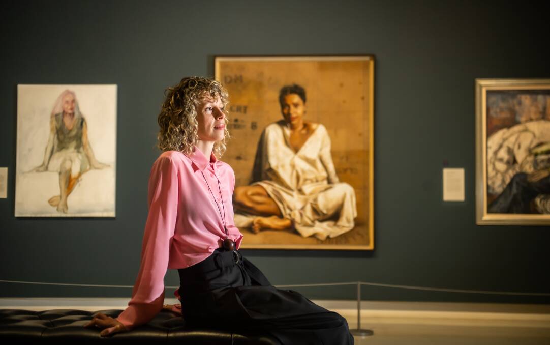 Bree Pickering, just one month into her new role as director of the National Portrait Gallery. Picture by Karleen Minney