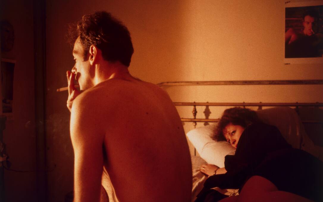 Nan Goldin, Nan and Brian in bed, New York City, 1983