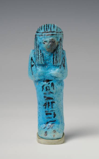 Shabti of Nespaneferher, 21st Dynasty, about 1076-944 BCE.