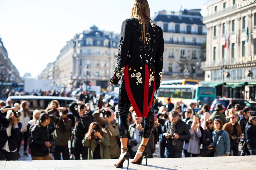 The frenzy of Paris Fashion Week. Picture: Shutterstock