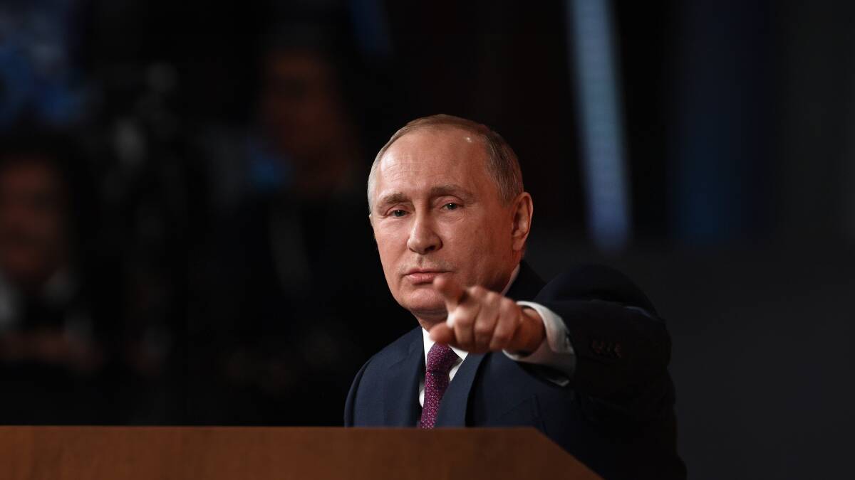 Theres little doubt Vladimir Putin will remain Russias leader, regardless of its election. Picture Shutterstock