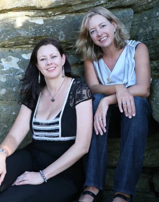 Authors Kate Forsyth and Belinda Murrell. Picture: Supplied