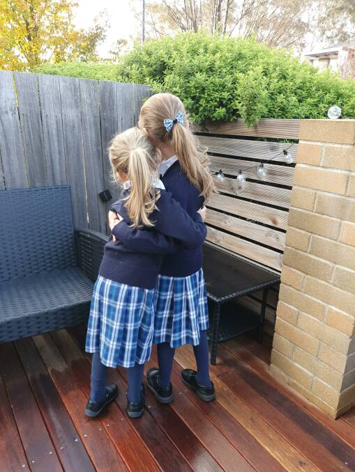 They are excited to be returning to school. Picture: Christy Kidner