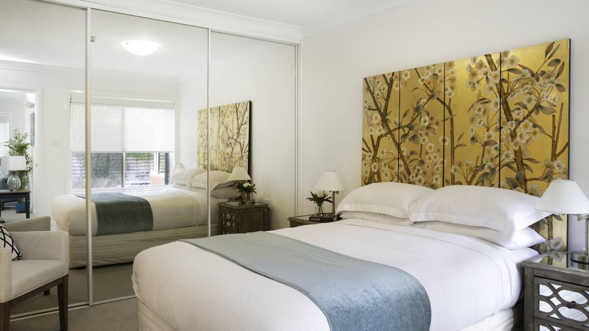 Independent serviced apartments for retirees.