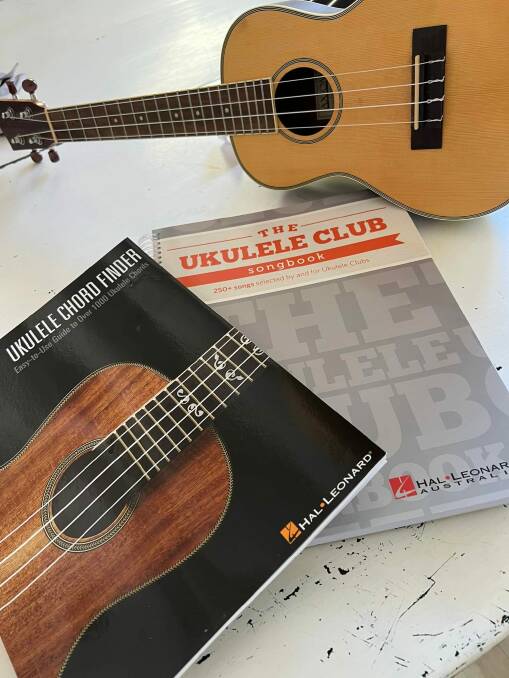 Scott Morrison posted a photograph of his ukulele to Facebook. Picture: Facebook