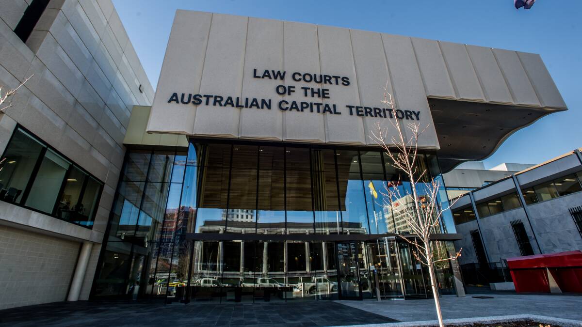 The ACT courts building, where the man was granted bail. File picture