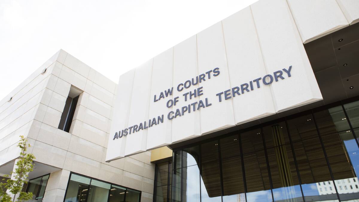 The ACT courts building, where Mathew Druett pleaded guilty. Picture by Jamila Toderas
