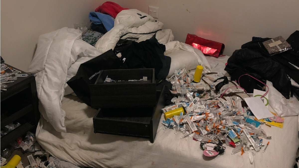 Some items seized by police during a raid on January 9. Picture supplied
