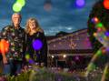 Gowrie couple Roger and Kay Harrison raised almost $12,000 for cancer-focused charities last year with their Christmas light fundraiser. Picture: Sitthixay Ditthavong