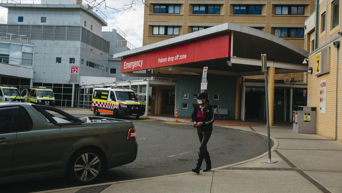 The ACT has recorded the death of a man in his 70s with COVID-19. Picture: Dion Georgopoulos 