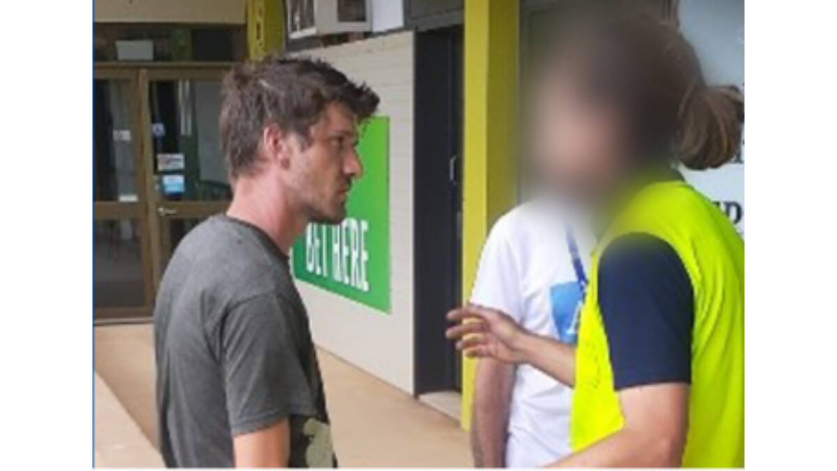 Police are seeking the identity of an anti-vaccine protester who allegedly assaulted an EPIC worker. Picture: ACT Policing