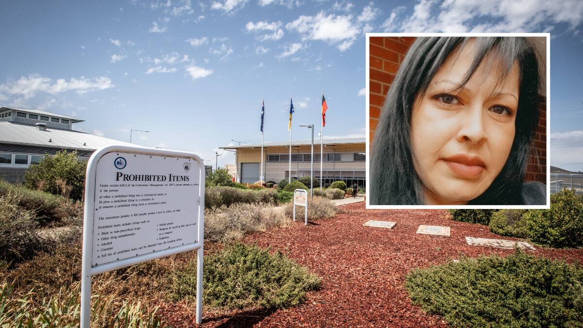 Former Canberra jail inmate Julianne Williams, inset, has launched court action against the ACT government. Pictures file, Facebook