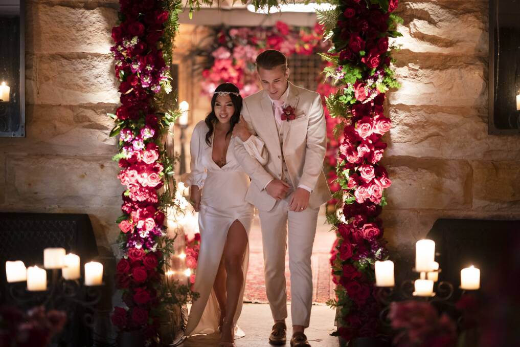 UNREALITY CHECK: New bride and groom Ella and Mitch on the latest season of Married At First Sight. Below, the A-League Men's competition is finally heating up after a stalled beginning. 