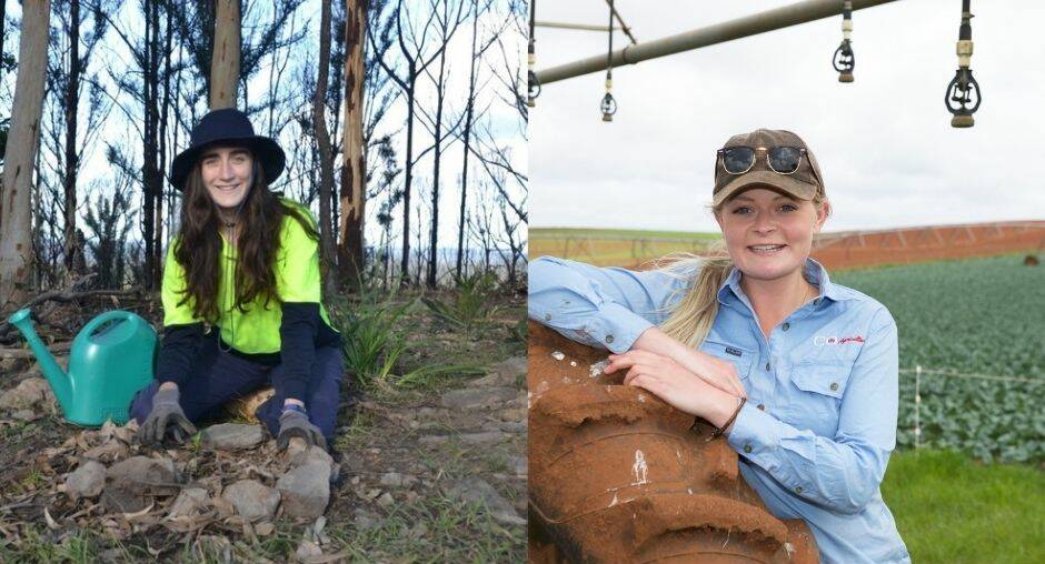 PASSIONATE LEARNERS: Cassie O'Carroll, 18, and Cailtin Radford, 22, have both had great success pursuing vocational education and training. Photos: Supplied