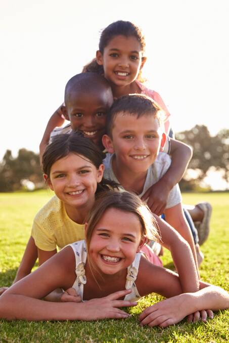 TOGETHER: The theme of this year's Children's Week is 'children have the right to choose their own friends and safely connect with others'. Photo: Shutterstock