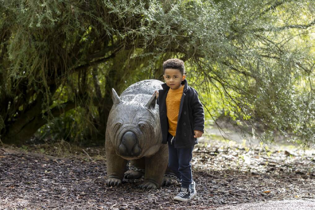 MEGAfauna: myths and legends is on from July 1 to 31 at the Australian National Botanic Gardens. Photo: Supplied