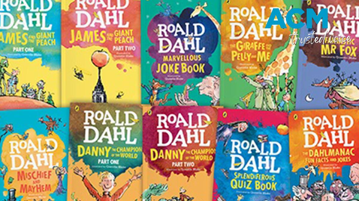 Roald Dahl children's books will be re-written to remove outdated language, The Canberra Times