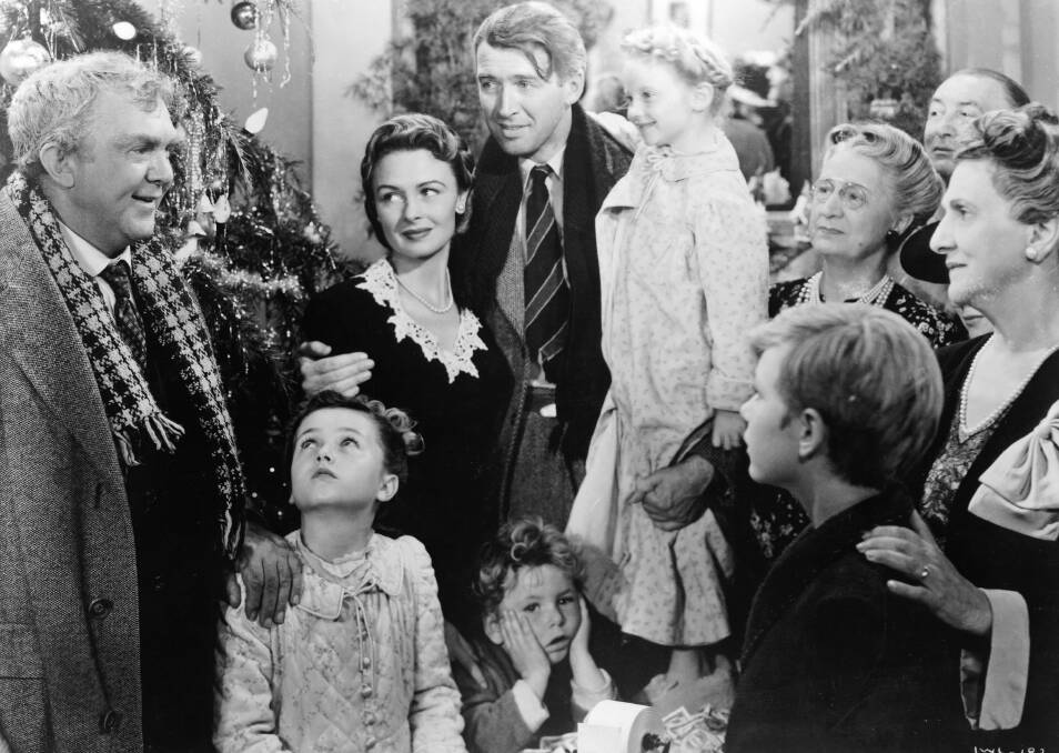 James Stewart and Donna Reed star in It's a Wonderful Life (1946)