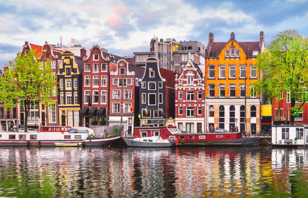 AMSTERDAM: A postcard-worthy destination of picturesque canals, cafes and innovative galleries.