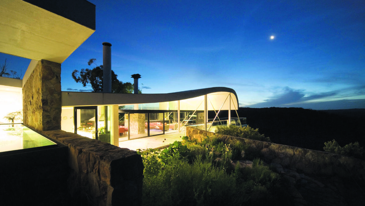 NOT A PEG IN SIGHT: The Seidler House is just one of many amazing wilderness stays to be had without having to pack the tent. Picture: Supplied