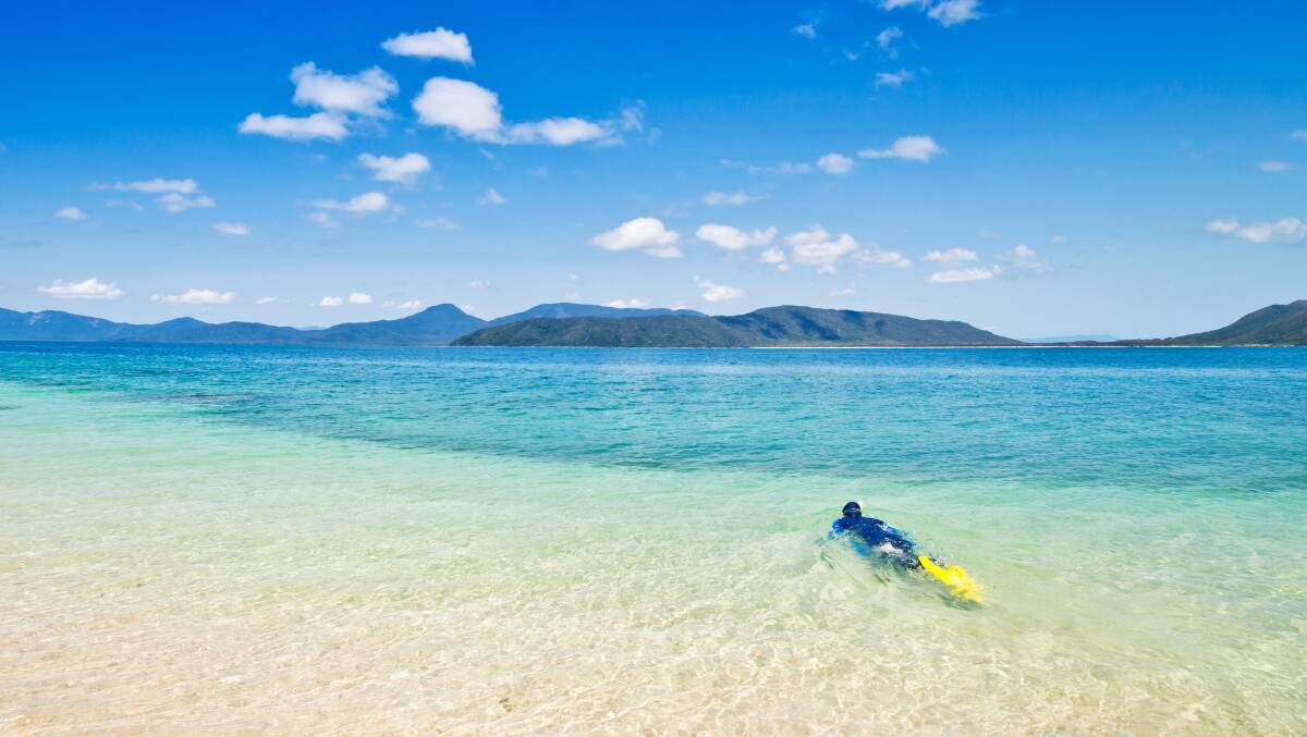 Snorkelling at Nudey Beach on Fitzroy Island. Picture: Shutterstock