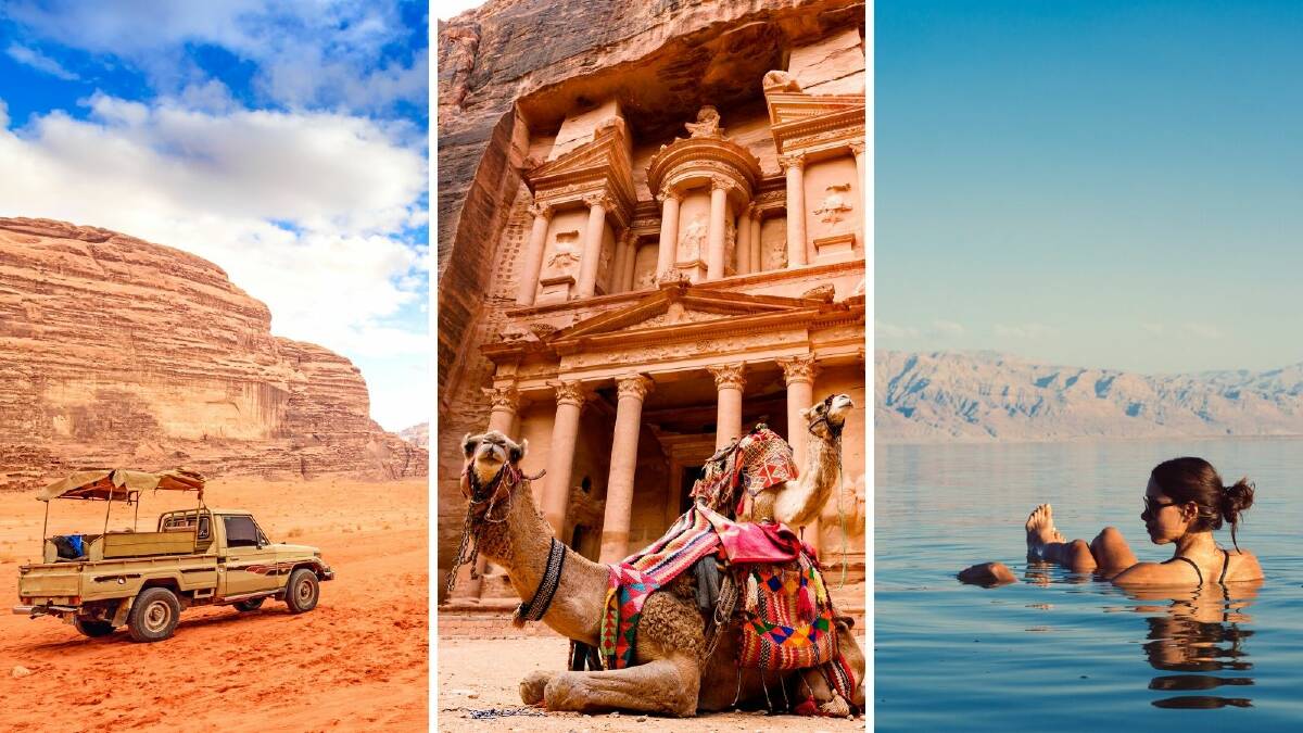 from dead sea to petra