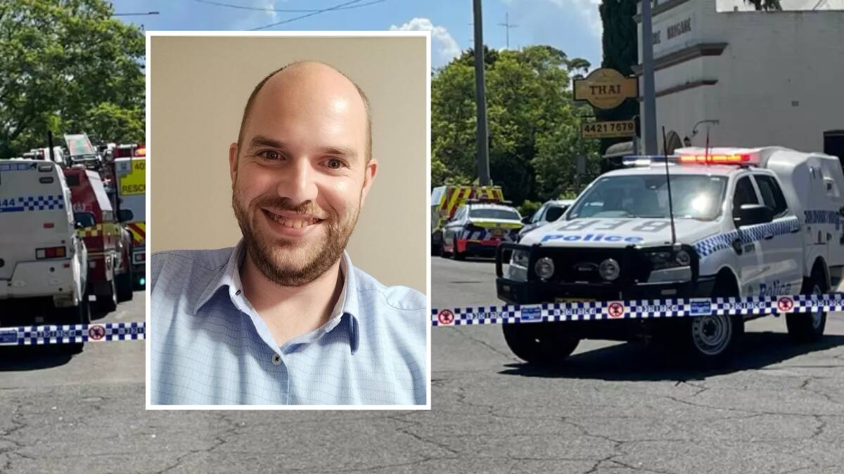 Alexander Stuart Pinnock, 34, was shot dead by police in Nowra on Wednesday.