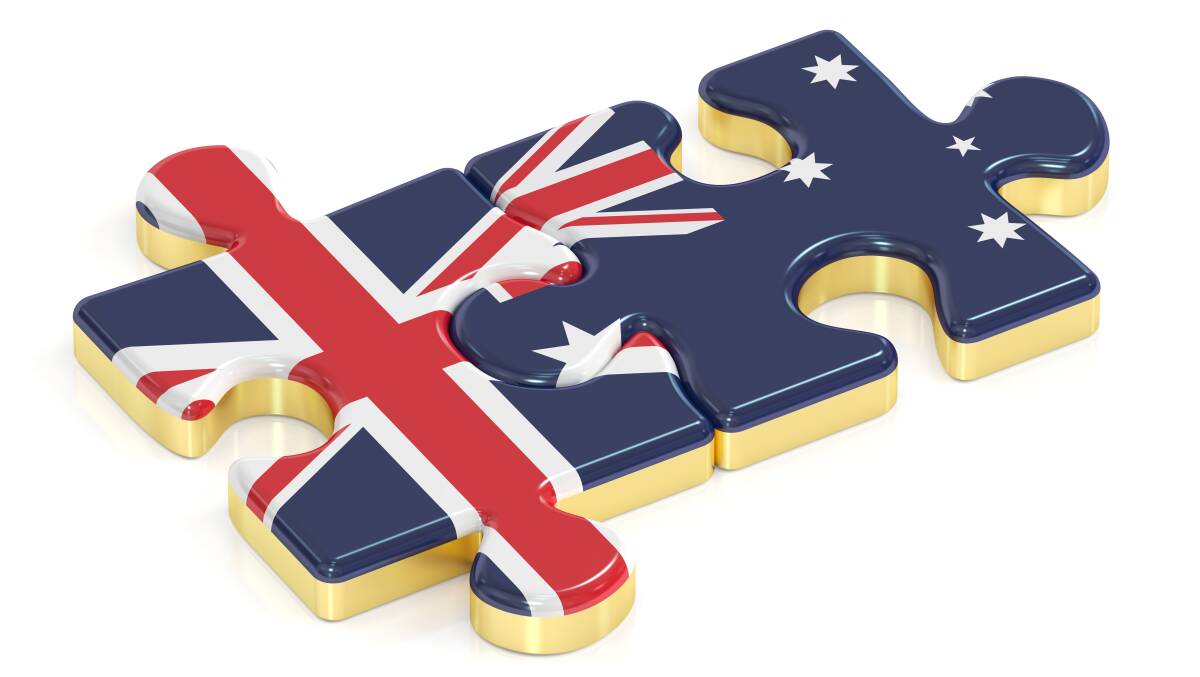 The UK and Australia are in trade talks. Photo: Shutterstock
