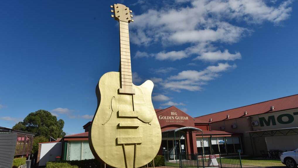Tamworth's Golden Guitar. Photo: Geoff O'Neill