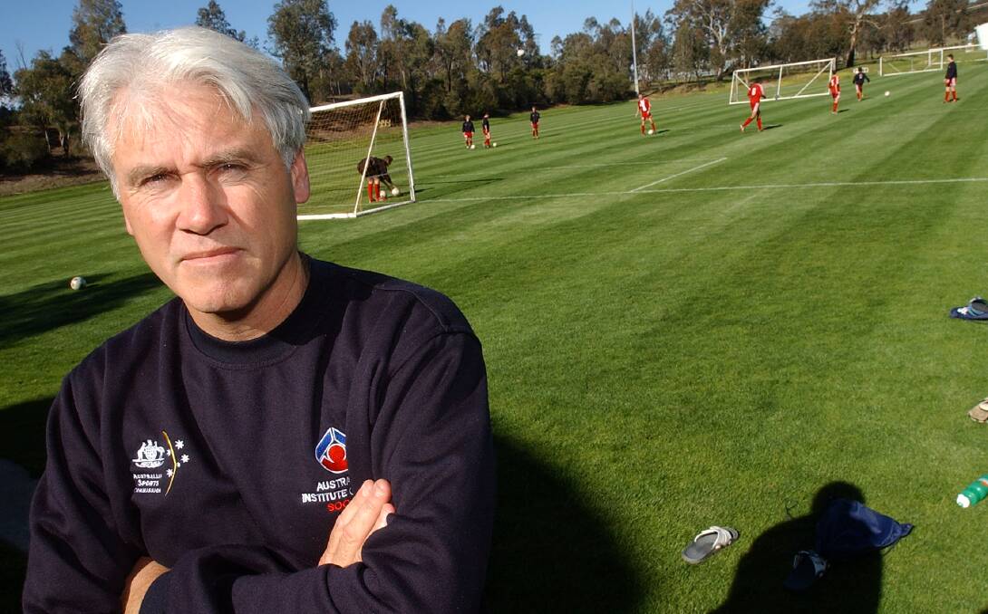 Left: Former AIS coach Steve O'Connor helped produce a generation of footballers, including the latest Socceroos hero, Andrew Redmayne. Picture: Martin Jones
