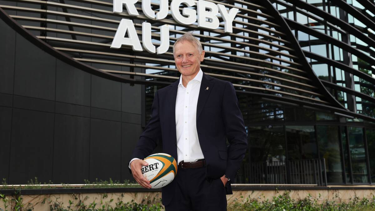 New Wallabies coach Joe Schmidt is set to visit ACT Brumbies training this week. Picture by Getty Images