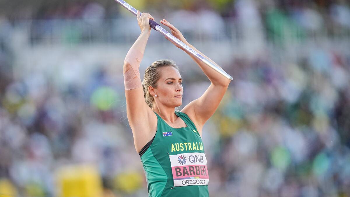 Fresh off her World Championships success, Kelsey-Lee Barber has turned her focus to Commonwealth Games glory. Picture: Getty