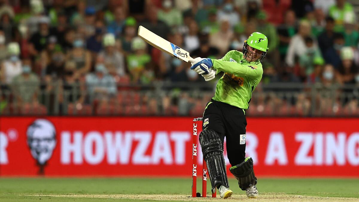 Sydney Thunder youngster Matt Gilkes is determined to take his game to the next level this season. Picture Getty Images