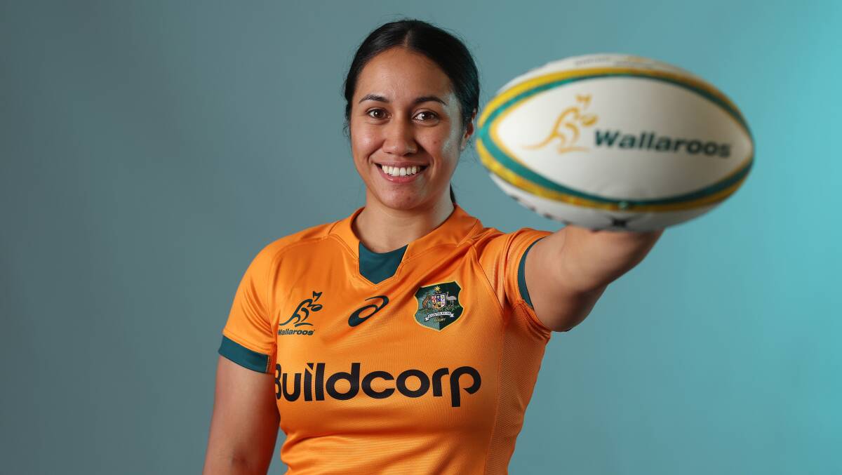 Tania Naden is in line for her Wallaroos debut. Picture Rugby Australia