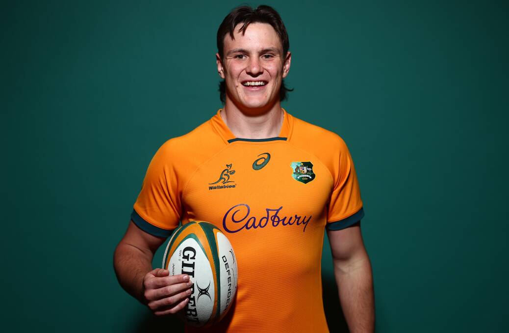 ACT Brumbies youngster Tom Hooper is set for his Test debut. Picture Getty Images