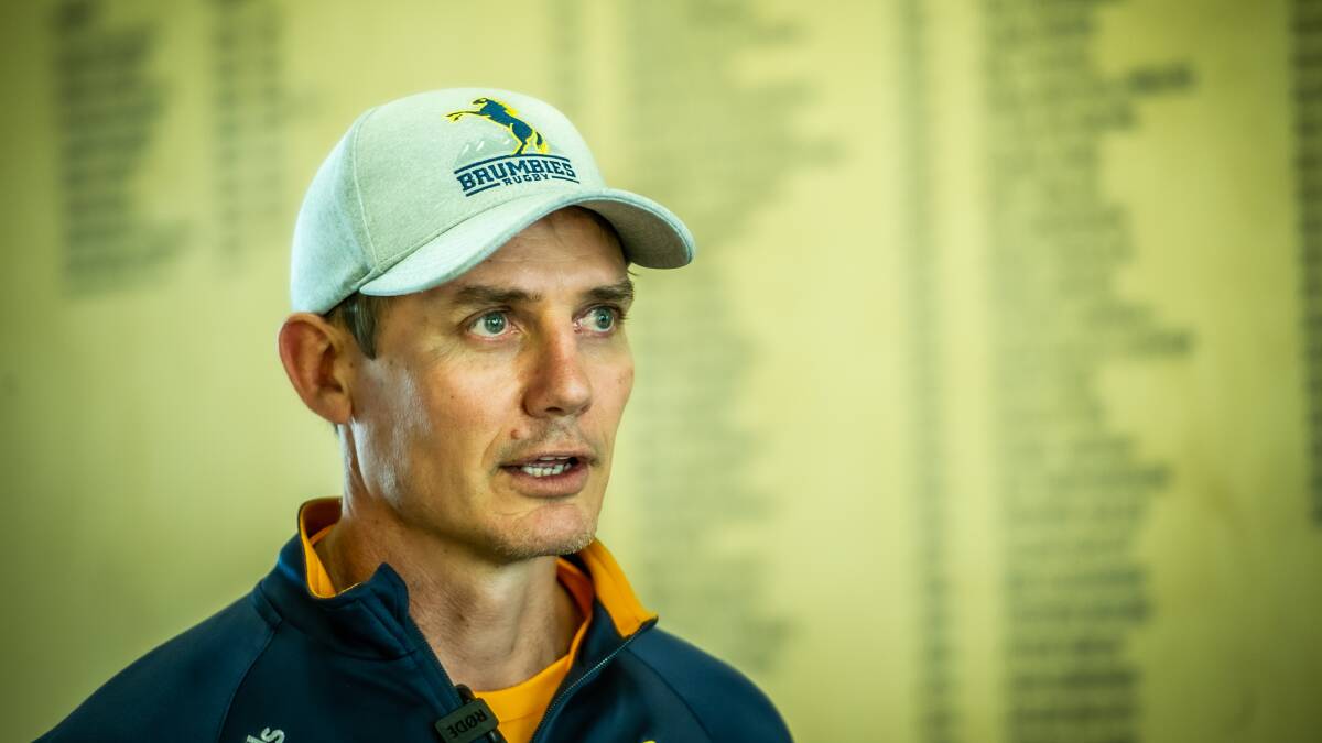 ACT coach Stephen Larkham. Picture by Karleen Minney