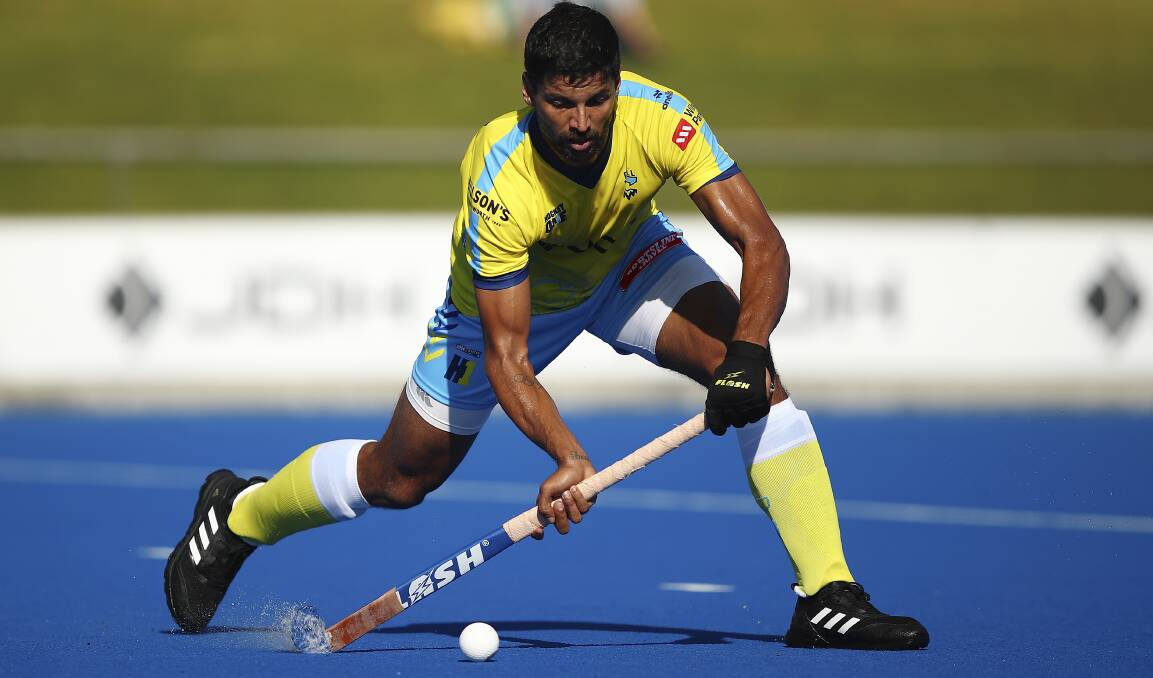 Canberra Chill recruit Rupinder Pal Singh has been impressed with the quality of the Hockey One league in his first season in Australia. Picture supplied