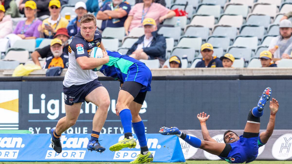 Emerging Brumbies hooker Billy Pollard is ready to step up for Australia A. Picture: Sitthixay Ditthavong