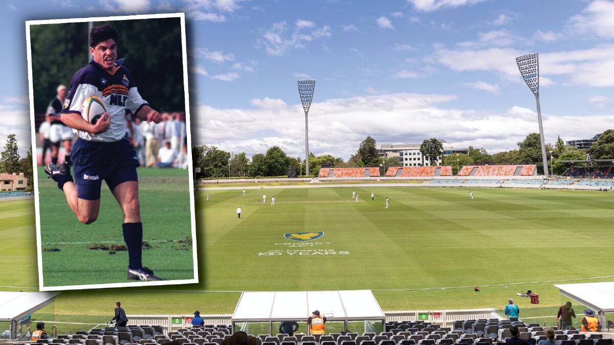 The ACT Brumbies are considering returning to Manuka Oval for the first time since they defeated the Sharks in 1996. Pictures by Keegan Carroll/Andrew Dawson