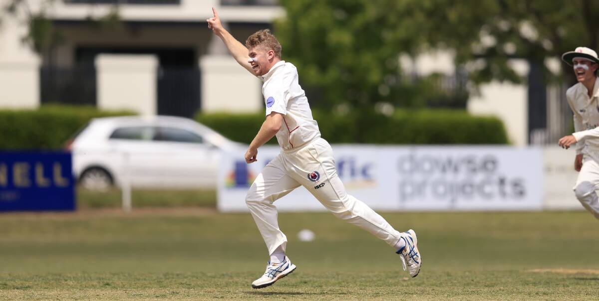 Lachlan Reid claimed three wickets in Eastlake's victory over Western District on Saturday. Picture by Keegan Carroll