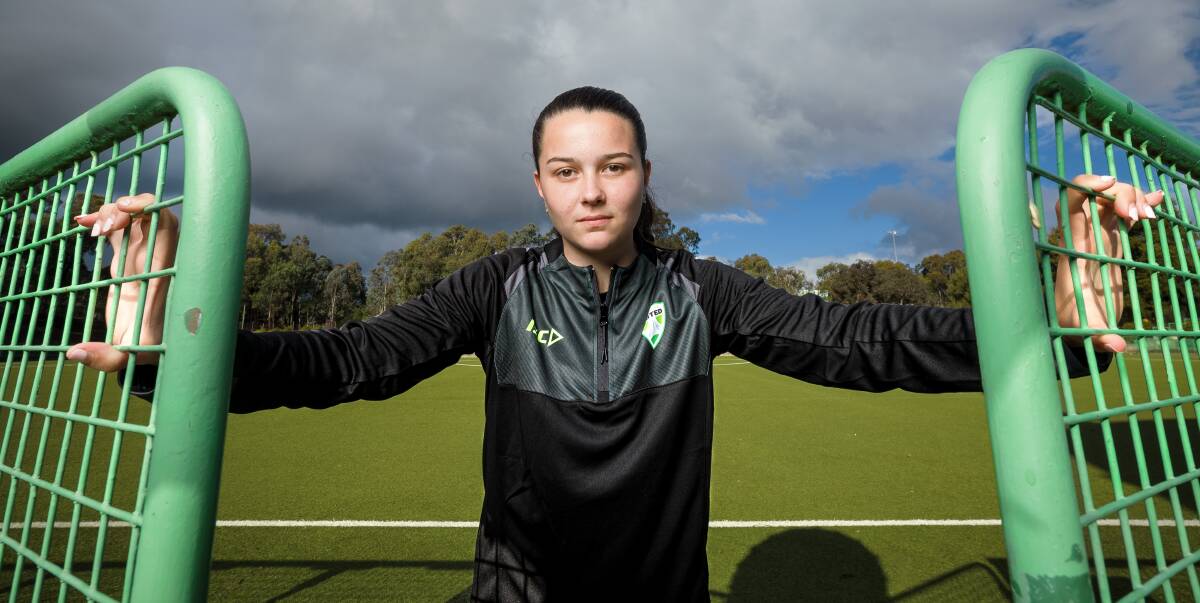 Mary Stanic-Floody is eager to make an impact for Canberra United. Picture by Sitthixay Ditthavong