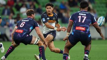 Noah Lolesio led the Brumbies attack on Friday. Picture Getty Images