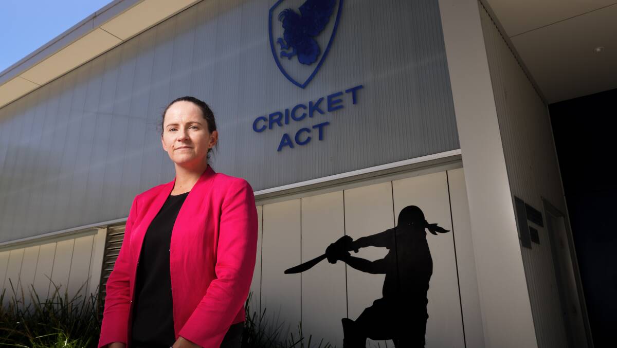 Cricket ACT chief executive Olivia Thornton has announced the organisation is now a participant in the National Redress Scheme. Picture by Sitthixay Ditthavong