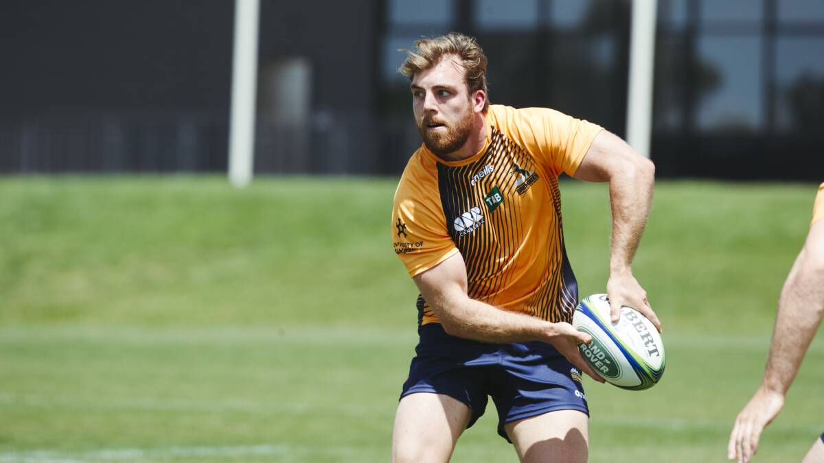 Brumbies back Hudson Creighton has been called into the Australia A squad. Picture: Dion Georgopoulos