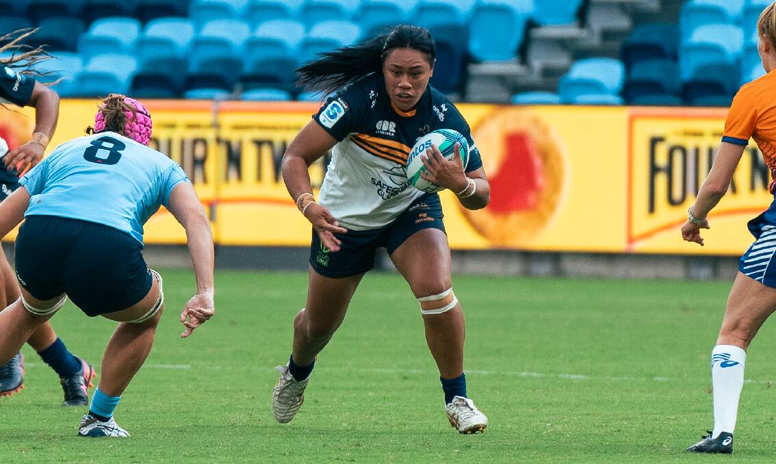 Kayla Sauvao has made an instant impact in her Super W return. Picture by Jack Rowley