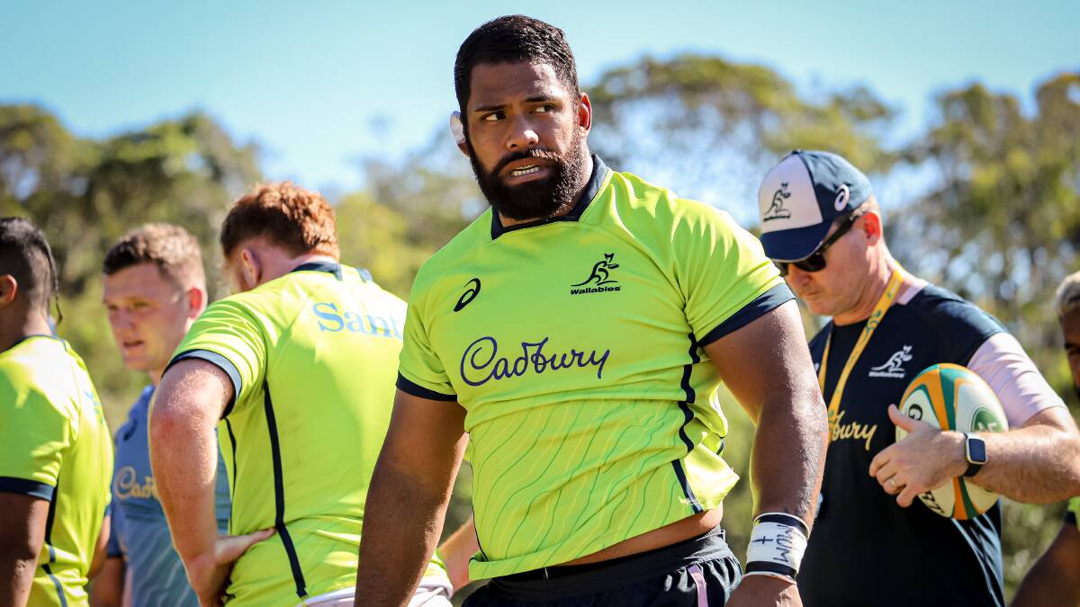 Scott Sio has fought his way back into a Wallabies jumper. Picture: Andrew Phan/Wallabies media